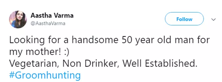 man for her mother