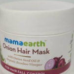 Mamaearth Onion Hair Mask-For dandruff free hair-By sammiya