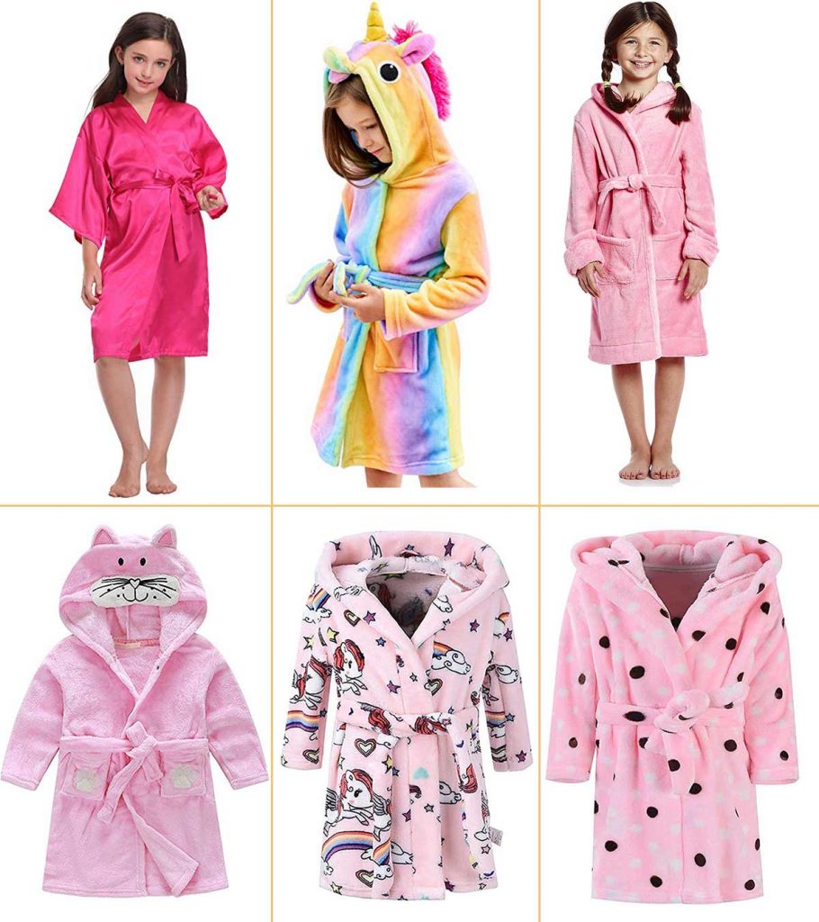 Style It Up Kids Boys Girls Terry Towelling Soft Dressing Gown Bath Robes 100% Cotton Hooded 
