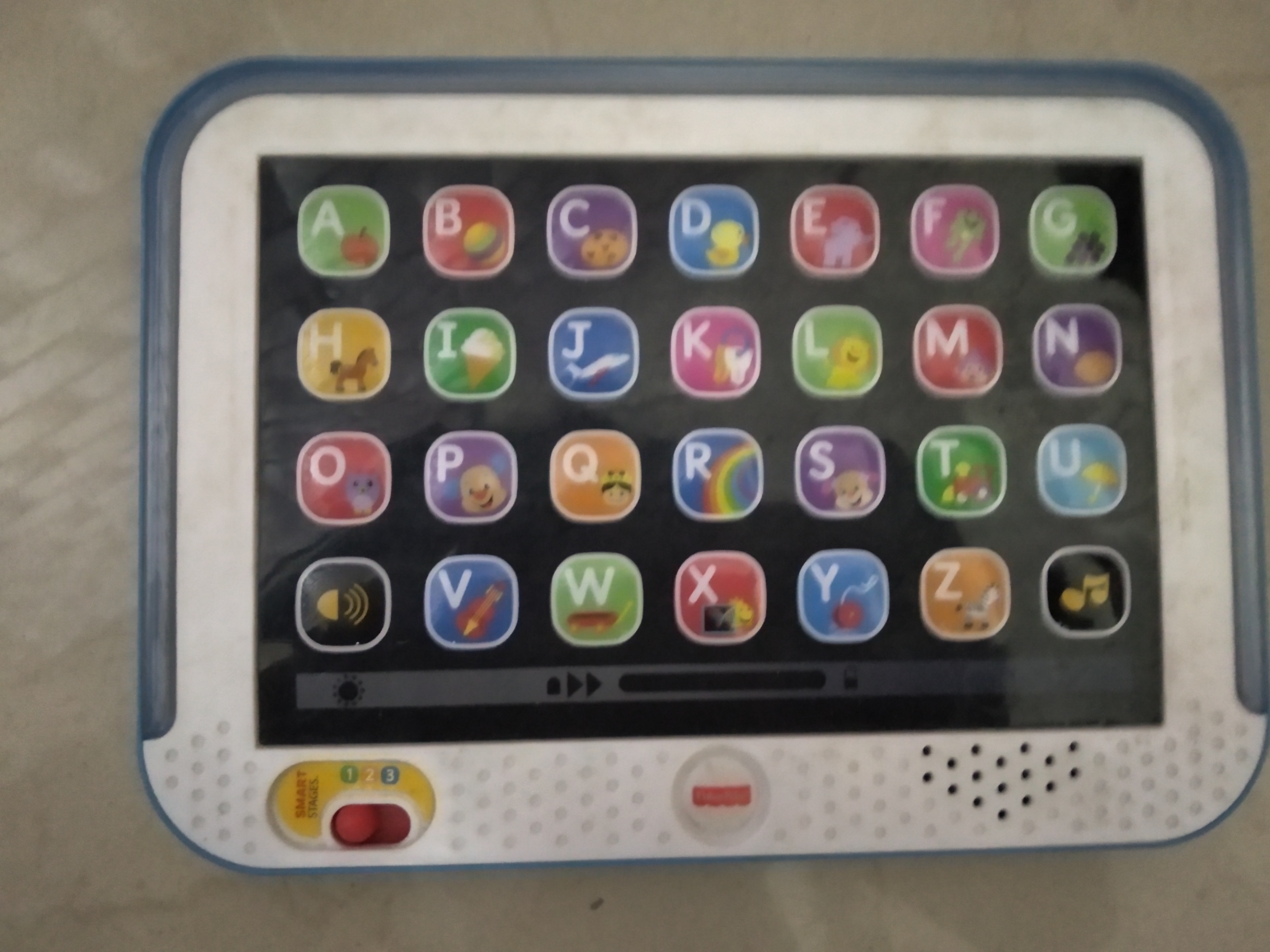Fisher Price Laugh And Learn Smart Stages Tablet-Educational learning toy for children-By rima.israni108@gmail.com