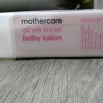 Mothercare All We Know Baby Lotion-Protect from Infection-By asha27