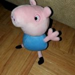 Peppa Pig George Pig Soft Toy-Cute George pig-By asha27