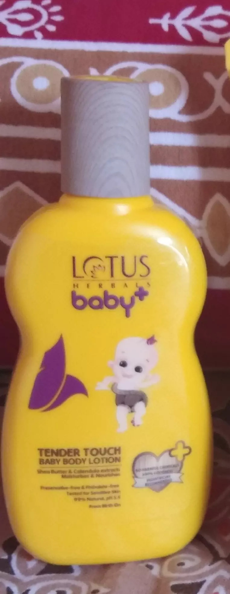 lotus baby lotion