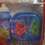 Disney Lunch Box And Water Bottle With Fork Spoon PJ Masks-Gud combo pj mask-By asha27