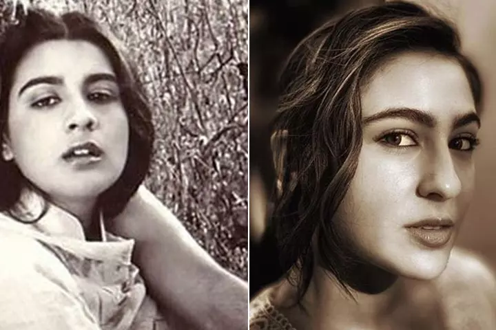 Amrita Singh And Sara Ali Khan