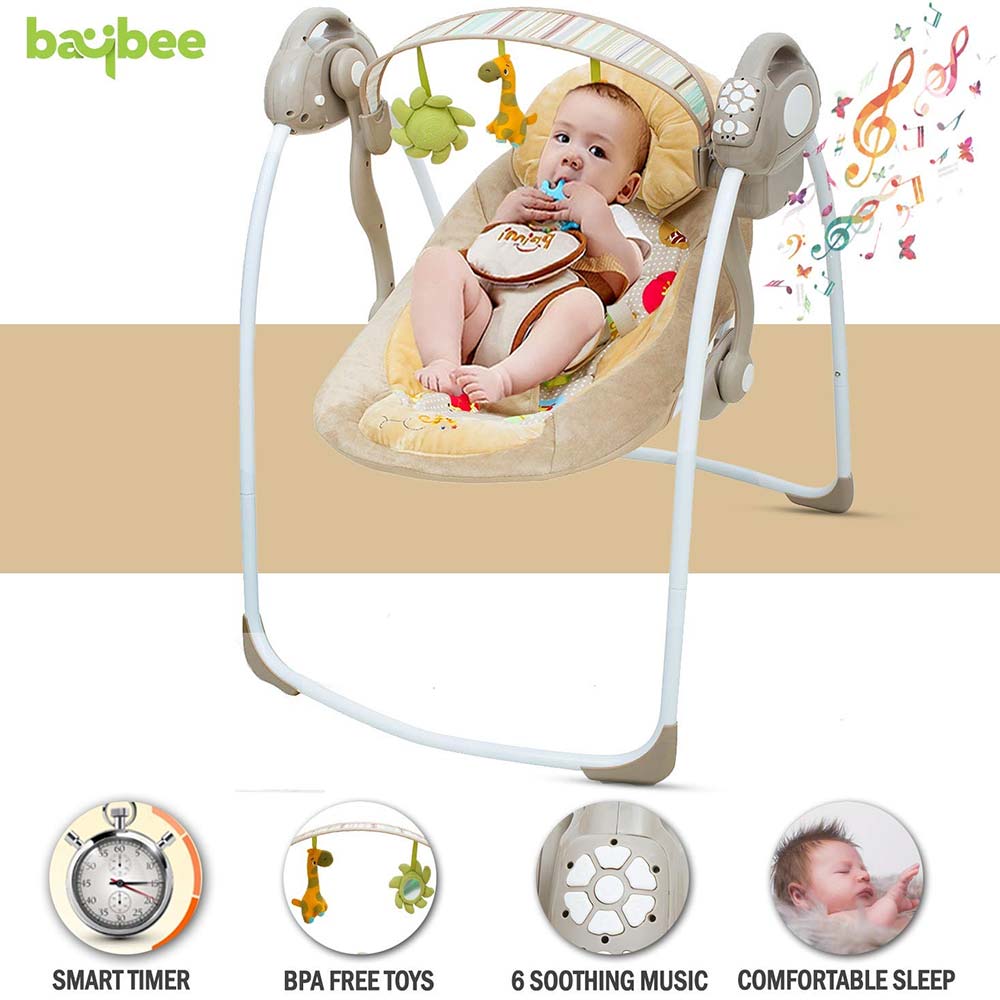 BAYBEE Angel Baby Portable Automatic Swing