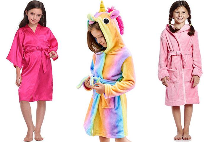 girls night robe