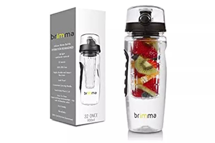 Brimma Leak Proof Fruit Infuser Water Bottle