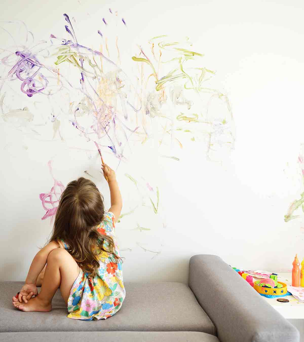 Creative Parent Has Incredible Fix After The Kid Draws On Their Wall