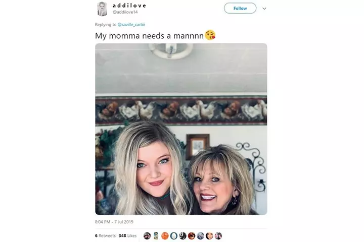 Following her update