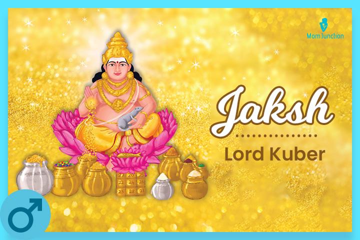 It refers to Lord Kuber, the “Lord of wealth or richness.”