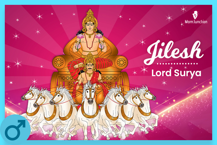 The name signifies Lord Surya or the Sun God.