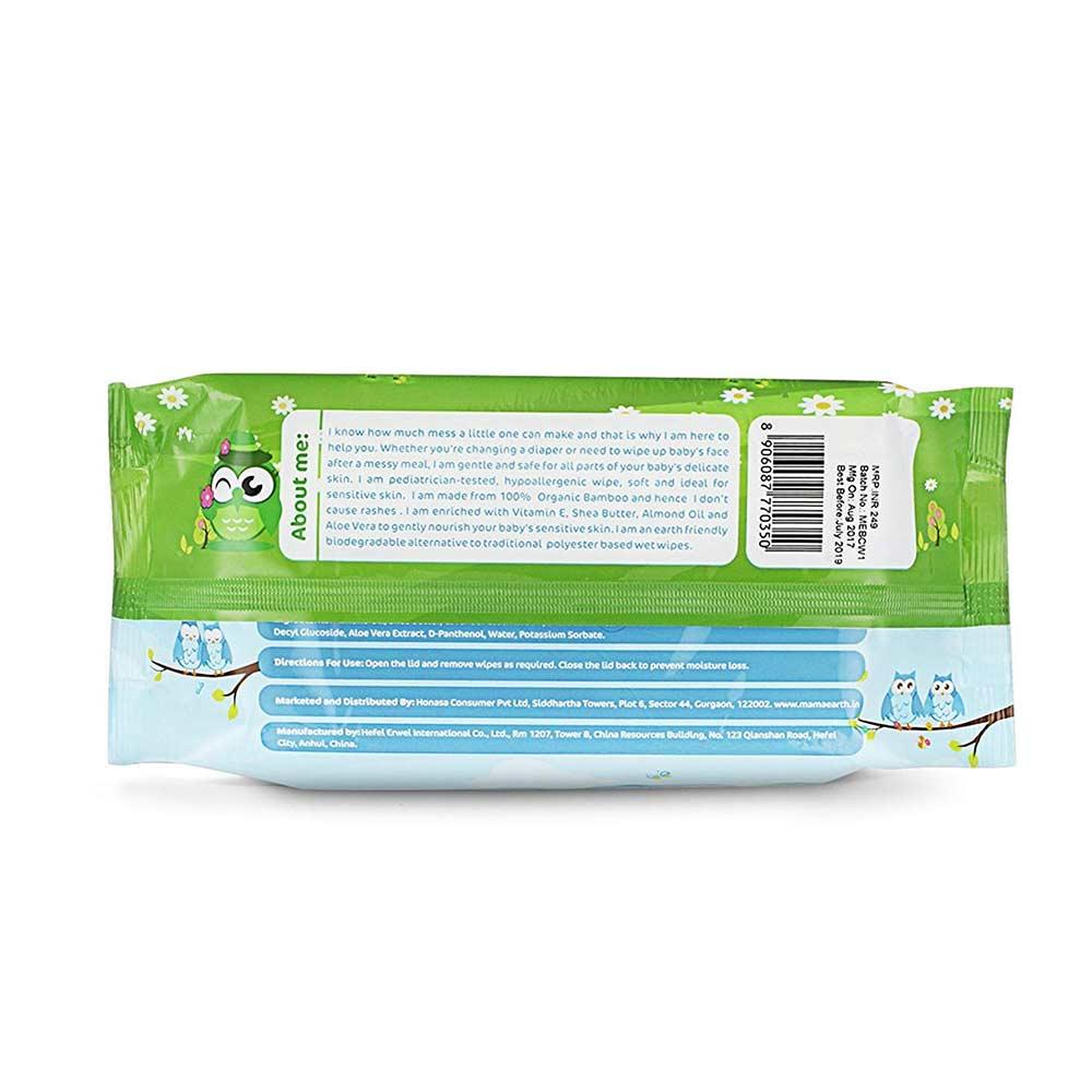 Mamaearth Organic Bamboo Based Baby Wipes Reviews, Features, How to use, Price