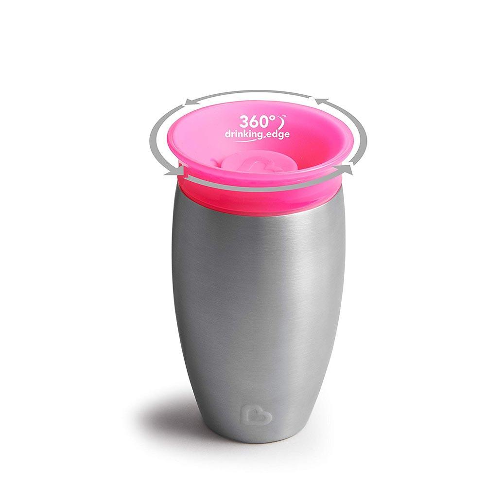 Munchkin Miracle Stainless Steel 360 Sippy Cup Reviews, Features, Price