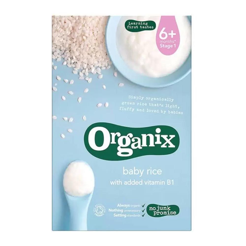 organix rice cereal