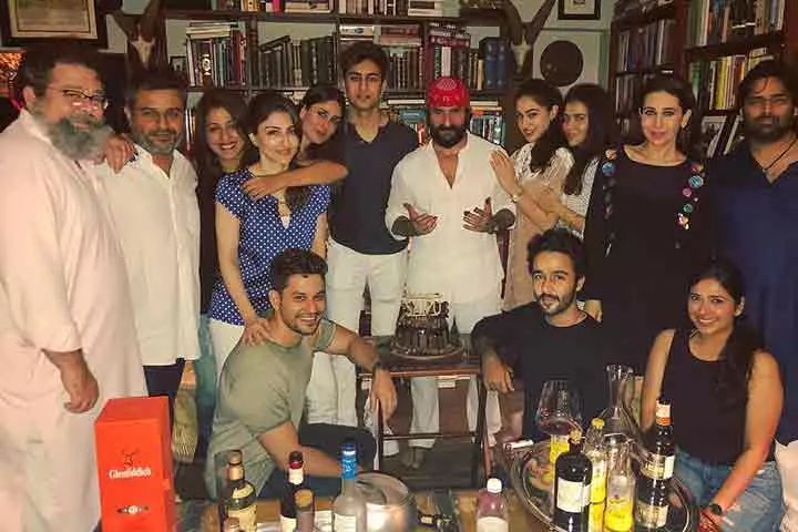 Saif who was previously married to Amrita Singh