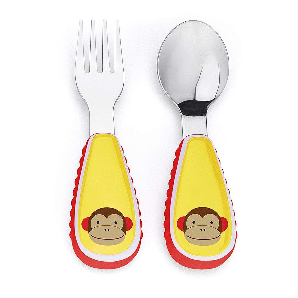 Skip Hop Baby Zoo Little Kid and Toddler Fork and Spoon Utensil Reviews ...