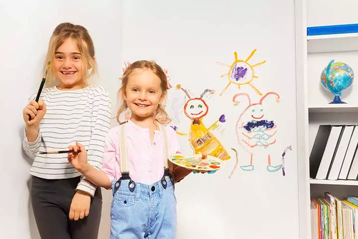 Washable Paints And Crayons