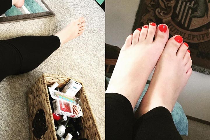 When Painting Your Toe Nails Seems