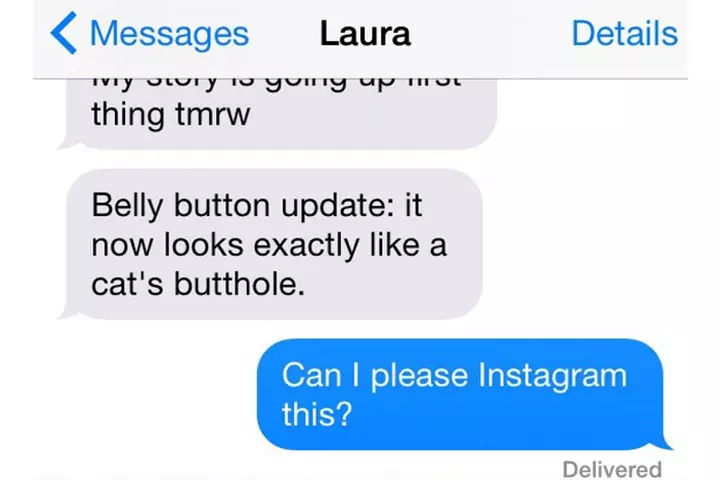 When Your Belly Button Dons A New Avatar