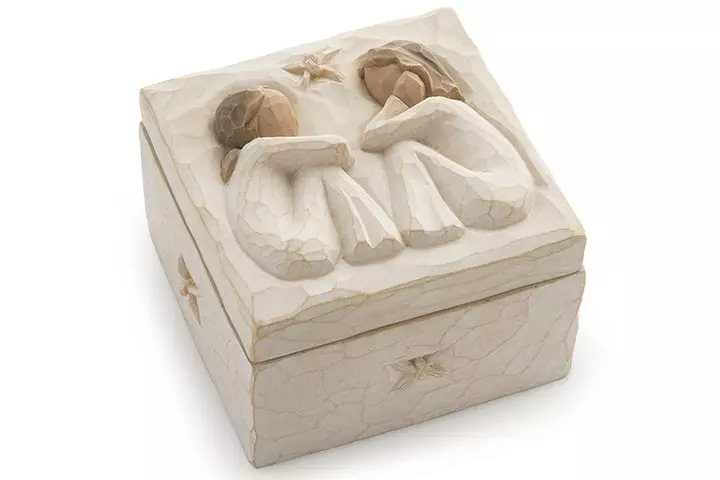 Willow Tree Sculpted Hand-Painted Keepsake Box