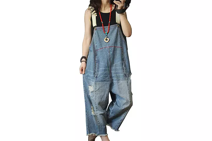 baggy overall shorts