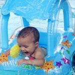 Intex Inflatable Baby Float With Sunshade Canopy-Inflatable baby float-By diya_sanesh
