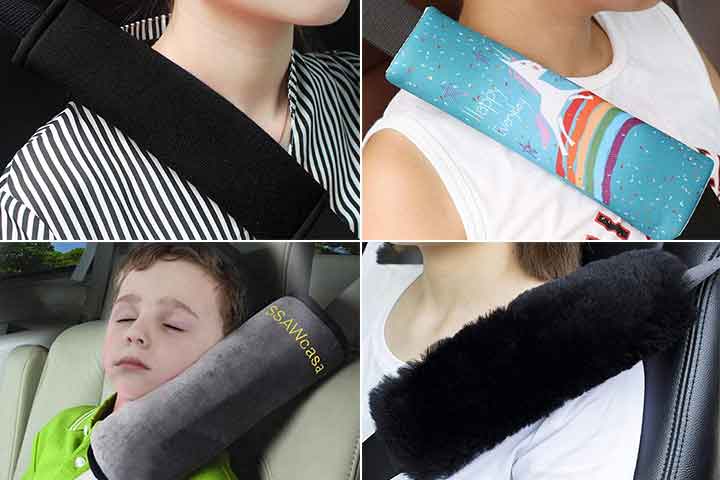 baby seat belt pads