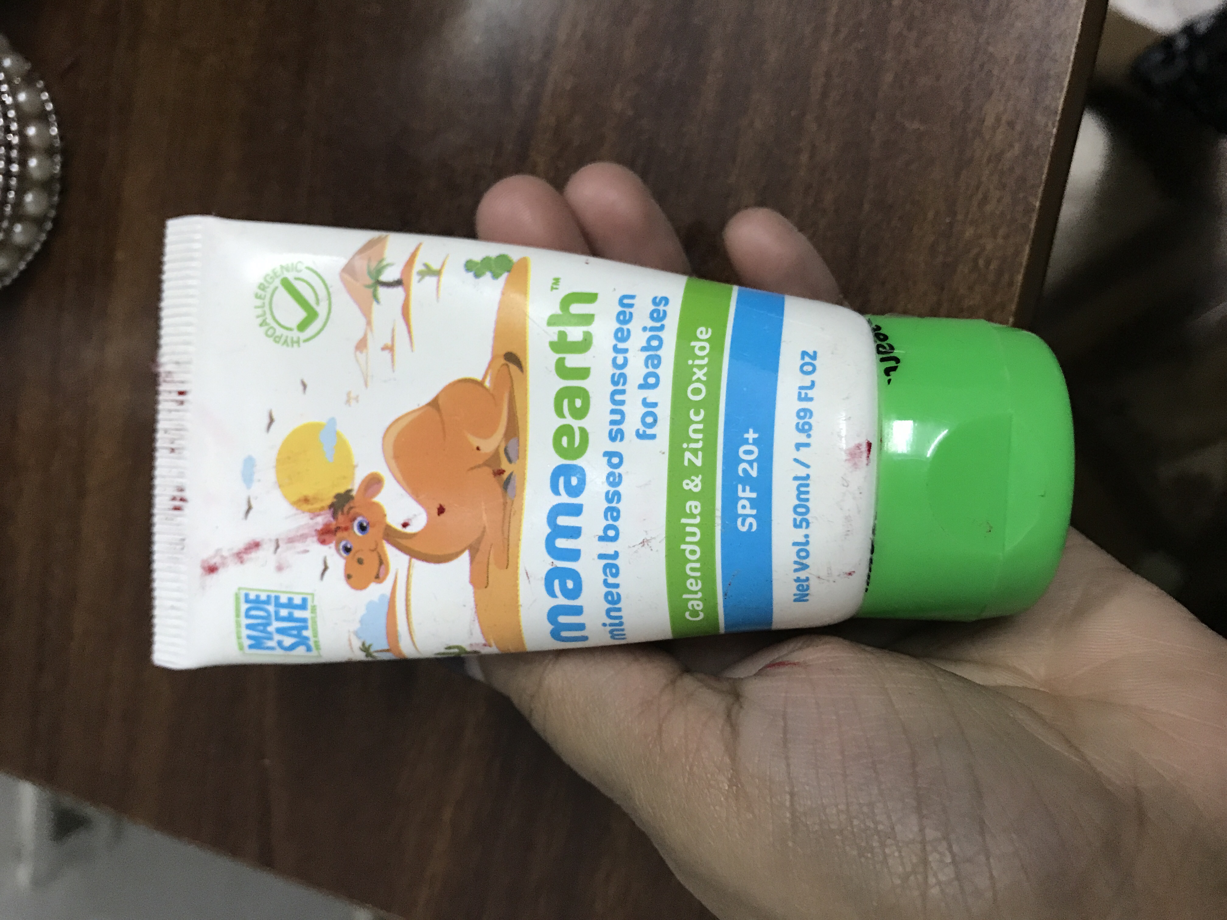 Mamaearth Mineral Based Sunscreen for Babies-Amazing product-By krati
