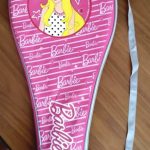 Barbie Badminton Racket With Cover-Barbie racket-By dharanirajesh16