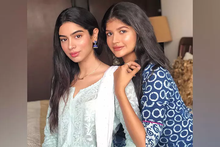 Anjini Dhawan And Khushi Kapoor