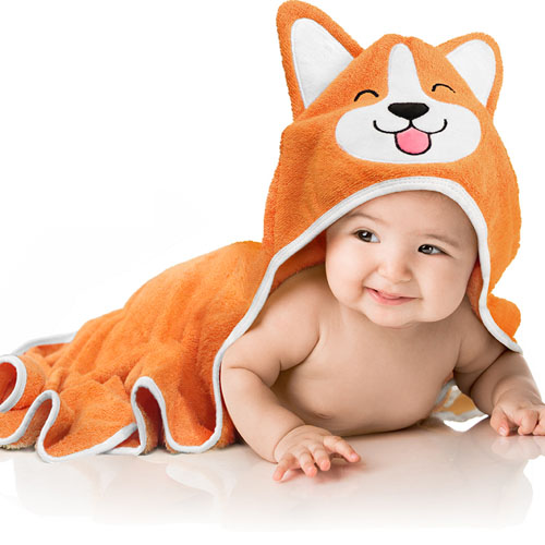 Baby Aves Premium Hooded Baby Towel