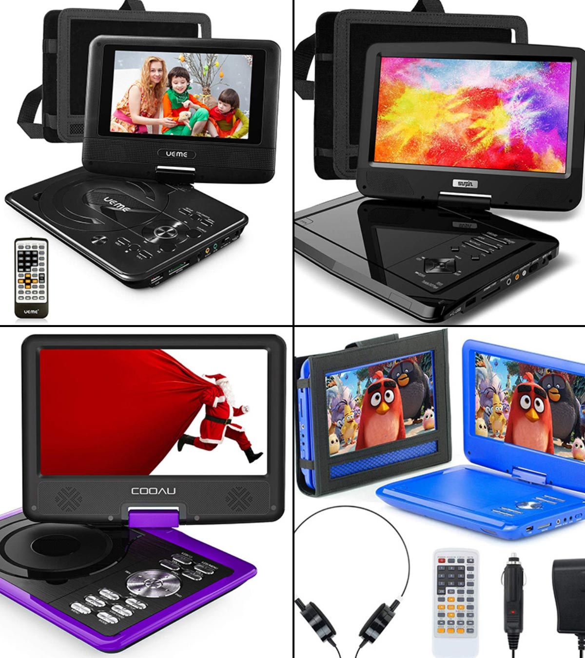 14 Best Portable DVD Players For Kids' Entertainment In 2023