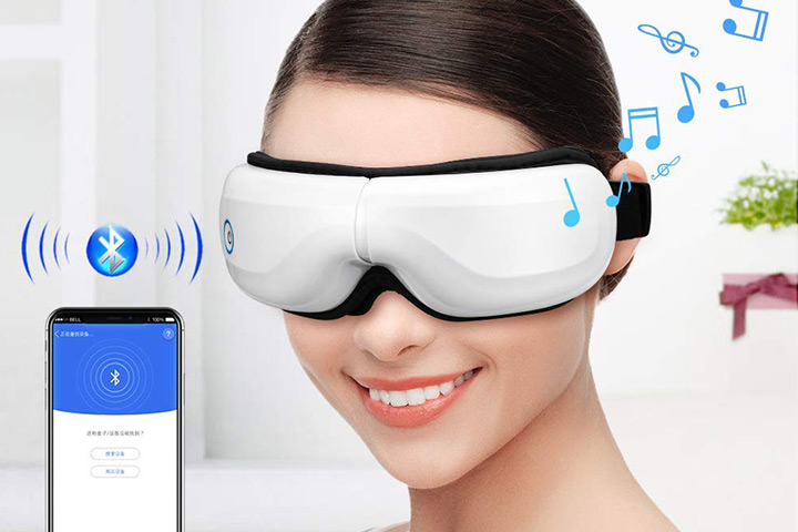 Bromose Wireless Foldable Rechargeable Eye Massager