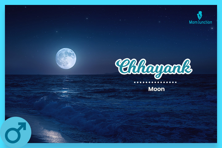 Chhayank is a modern Mithun rashi name meaning the moon
