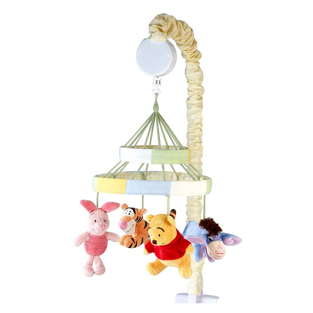 Disney Winnie The Peeking Pooh Nursery Crib Musical Mobile