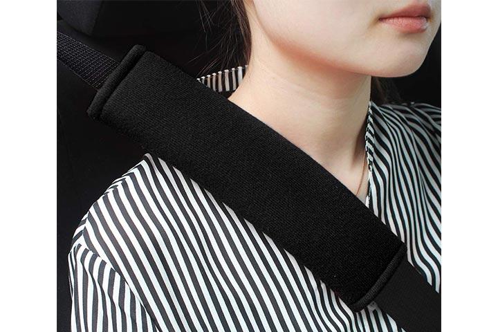 Universal Car Seat Belt Pads Cover for Adults and Kids Car Pillow for a More Comfortable Driving AmerStar Car Seatbelt Shoulder Pads 
