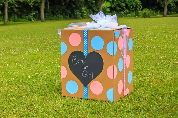 Gender-Reveal Box