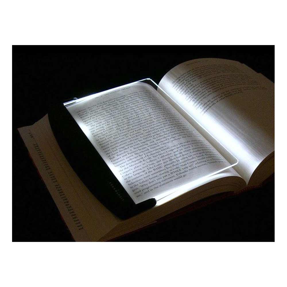 Glive LED Light Wedge Panel Book Reading Lamp