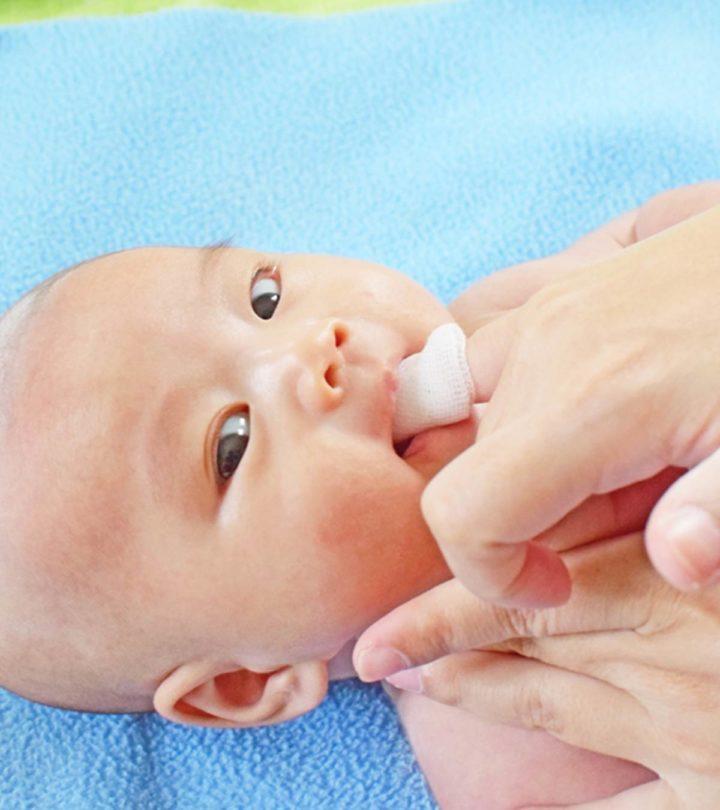 How To Clean A Baby's Tongue Tips and Precautions To Take