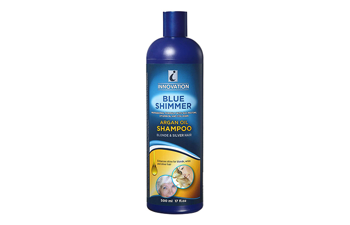 Innovation Blue Shimmer Argan Oil Shampoo