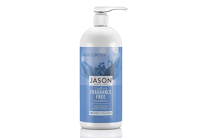 Jason fragrance-free shampoo
