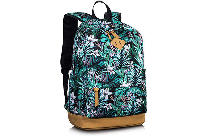 Leaper Floral Laptop Backpack