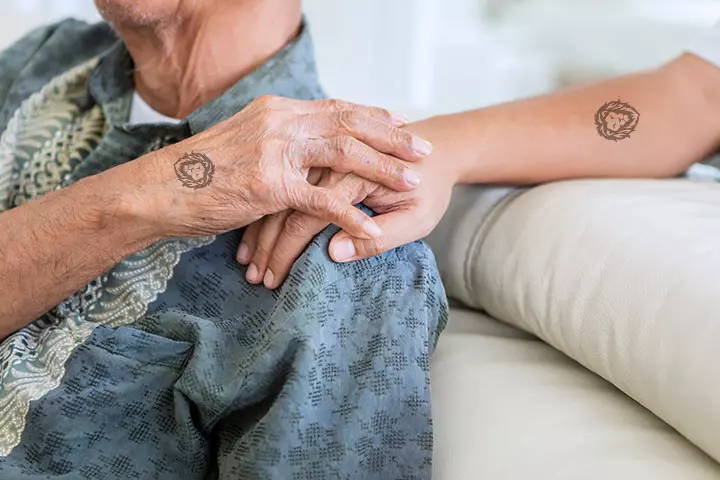 Lion father son tattoos