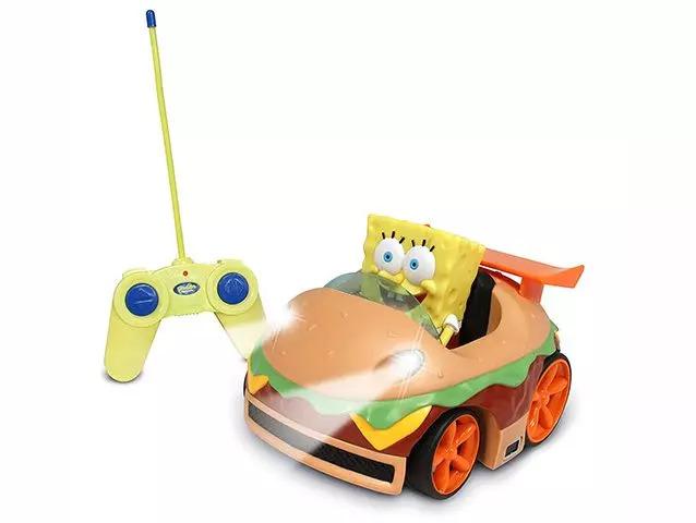 spongebob squarepants radio control krabby patty vehicle by nkok