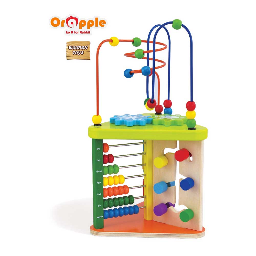 Orapple Toys by R for Rabbit 5 in 1 Mind Gym