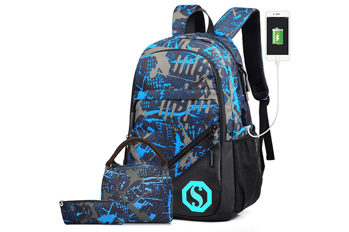 Pawsky School Backpack For Boys
