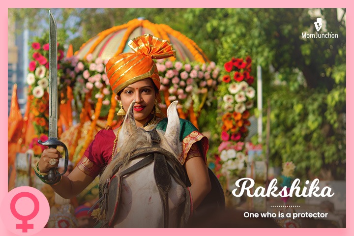 Rakshika, Tula Rashi names for girls