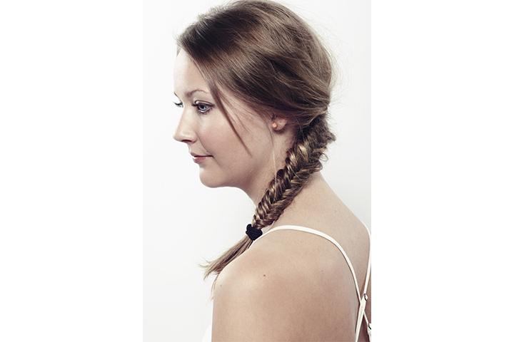 Side Braid trendy hairstyle for teenage girls