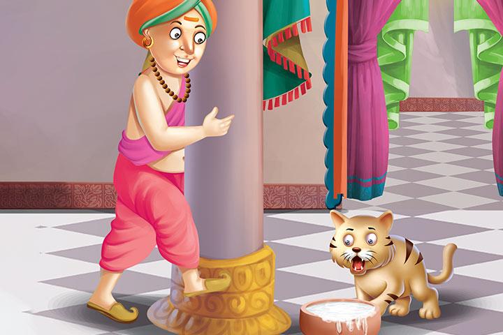 Tenali Raman and the cat